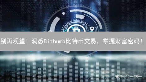 别再观望！洞悉Bithumb比特币交易，掌握财富密码！