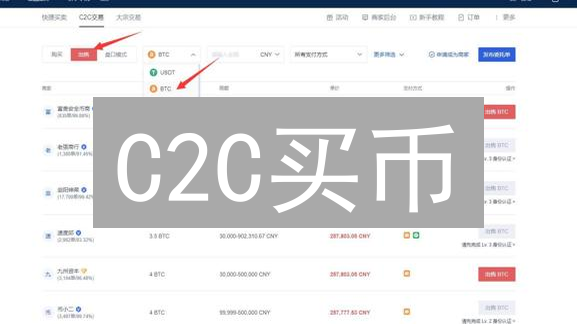 C2C买币：新手指南！安全购买比特币的秘密？